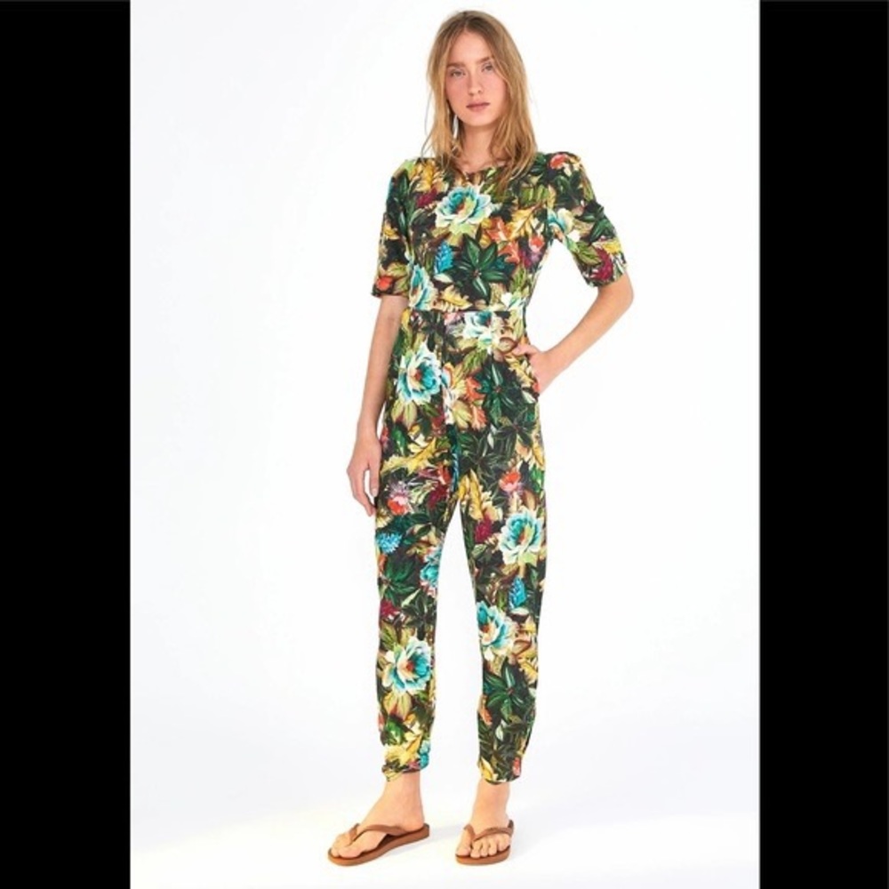 Farm Rio Garden Dreams Jumpsuit (S)